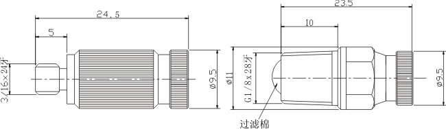 高壓霧化噴嘴的噴嘴結構圖